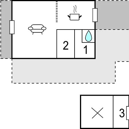 度假居 Nice In W/ Wifi And 3 Bedrooms